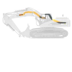 Connecting cable main board to boom Huina 580