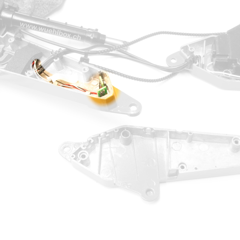 Endschalter Stiel vor/zurück Stecker schwarz Huina 580 V4-