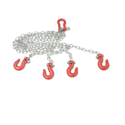 Chain Sling with Load Hooks, 4-Strand