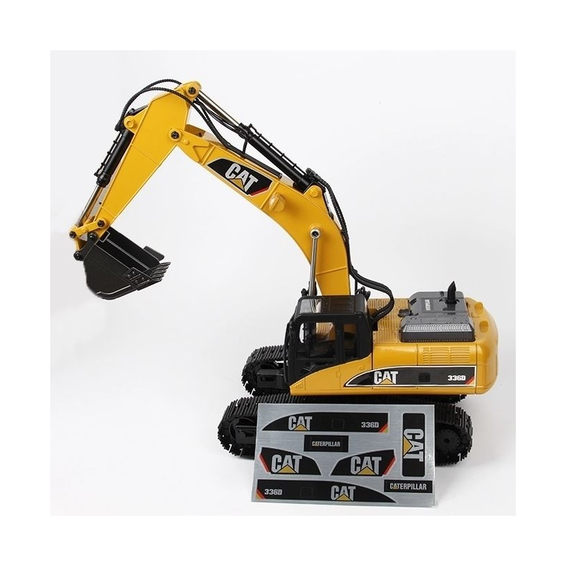 Decal Set Cat 336D für Huina 580 Bagger