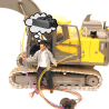 Drehdurchführung 6+2 polig Volvo EC160E