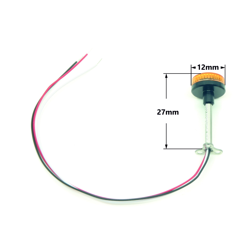 Rotating beacon Typ B orange (rotary light)