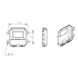 GPS-Antennenpaar Kabolite 970 Typ C