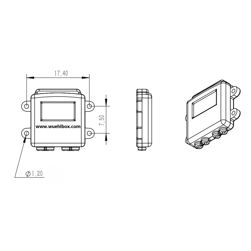 GPS-Antennenpaar Kabolite 970 Typ C