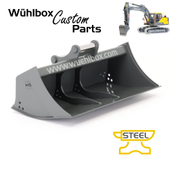 Grabenräumlöffel Metall WB-L 140mm Volvo EC160E