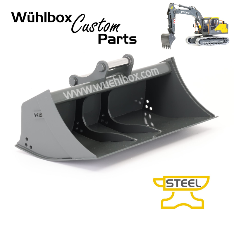 Grabenräumlöffel Metall WB-L 140mm Volvo EC160E