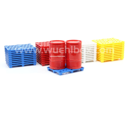 Plastic pallet small 86mm x 107mm x 12mm