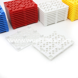 Plastic pallet small 86mm x 107mm x 12mm