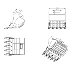 Riddle bucket Kabolite 970