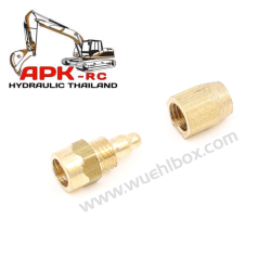 soldering nipple straight for 3,2 mm pipe