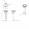 GPS-Antennenpaar Kabolite 970 Typ B
