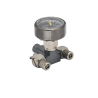 Hydraulik Druckbegrenzungsventil mit Überlauf und Manometer