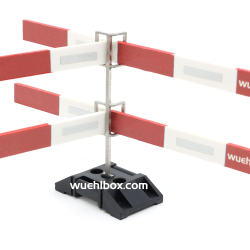 Barrier 5m 1:14 (35.7cm) with batten holder for "Bruder" feet