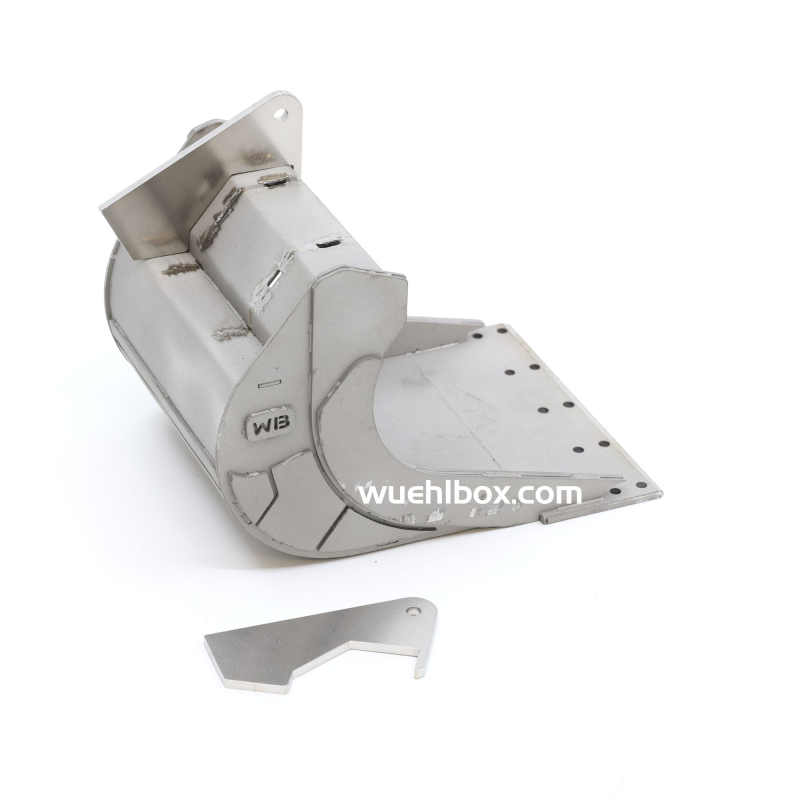 Universal mounting plates for the block bucket metal 4 or 5 tooth Volvo EC160E