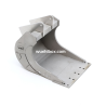 Universal Anbauplatten für den Steinlegelöffel Metall 4 oder 5 Zahn Volvo EC160E