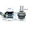 Hydraulik Schnellwechsler Kabolite 970 mit Hydraulik Schnellkupplung