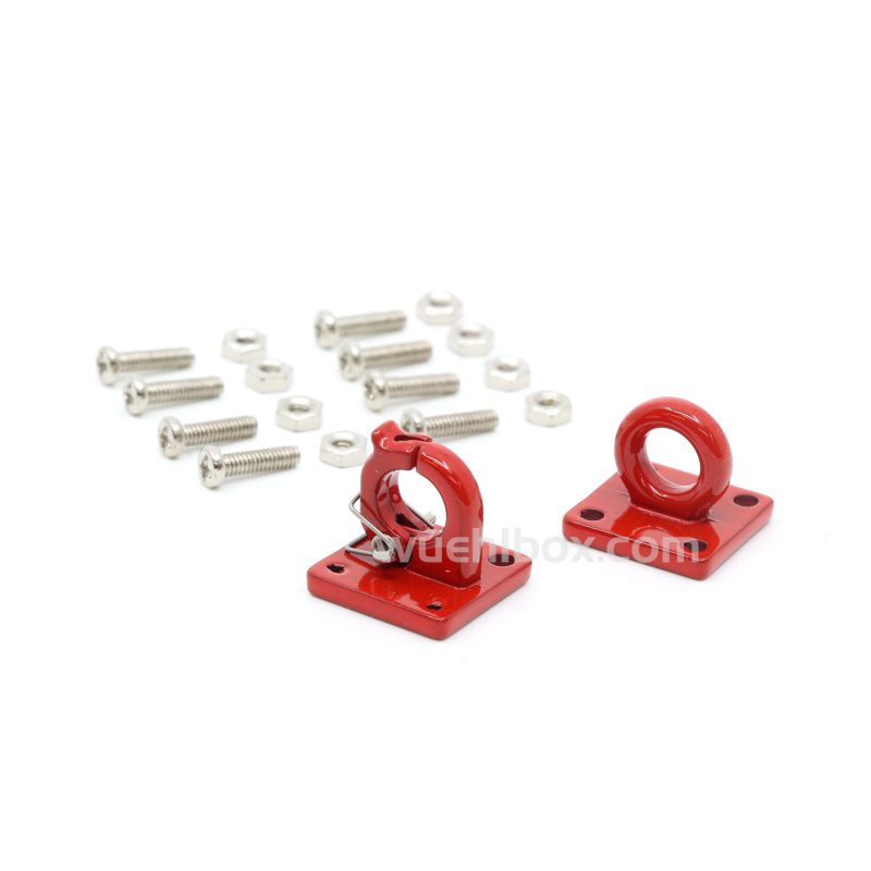 Towing eye with coupling