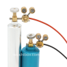 Metal welding gas bottles for decoration