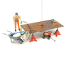 Metal welding gas bottles for decoration
