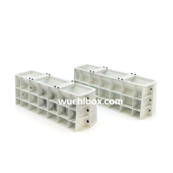 Casting mold on stainless steel for crash barriers