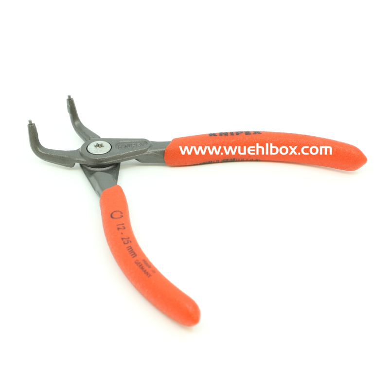 Precision Circlip Pliers 165 mm curved tips