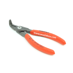 Precision Circlip Pliers 165 mm curved tips
