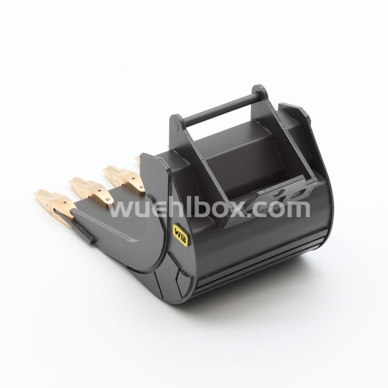 Block Bucket metal 5 tooth 1/14.5 with Cumhurtech mounting plate
