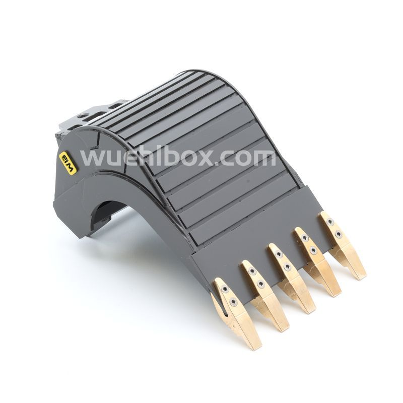 Block Bucket metal 5 tooth 1/14.5 with Cumhurtech mounting plate