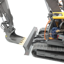 Steinlegelöffel Metall 5 Zahn 1/14.5 mit Cumhurtech Anbauplatte