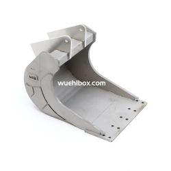 Block Bucket metal 5 tooth, with universal mount