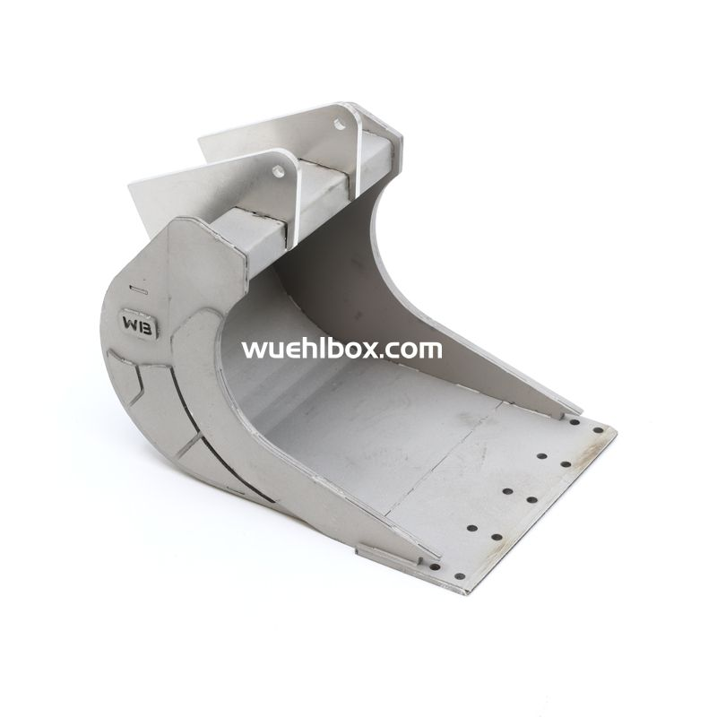 Block Bucket metal 5 tooth, with universal mount