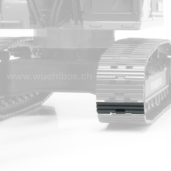 Metal track piece 580