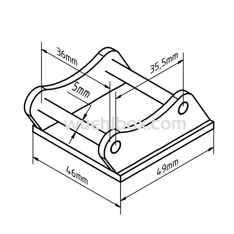Universal mounting plate for the XD 945