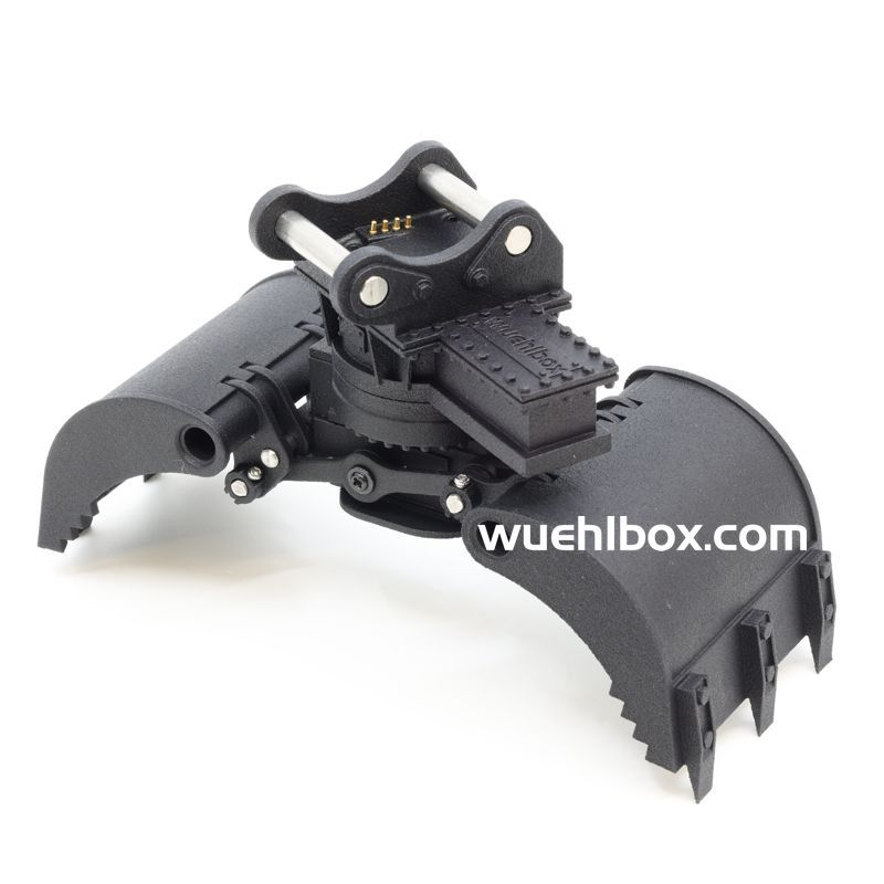 Sortiergreifer mit Electric Quick, endlos drehbar, Volvo EC160E
