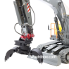 Sortiergreifer mit Electric Quick, endlos drehbar, Volvo EC160E