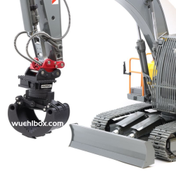 Sortiergreifer mit Electric Quick, endlos drehbar, Volvo EC160E