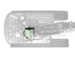 Servo für Schneckenantrieb Hauptarm Huina 580 / 593