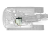 Servo für Schneckenantrieb Hauptarm Huina 580 / 593