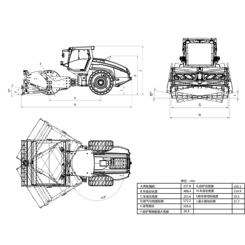 RC Lesu hydraulic full metal compactor 1:14 RTR
