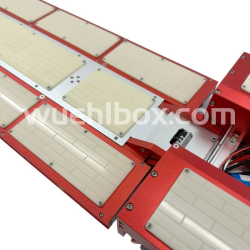 Hydraulic 8-axle low bed trailer with swing axle 1:14