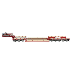 Hydraulischer 8-Achs Tiefbettauflieger mit Pendelachse 1:14