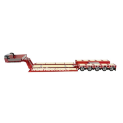 Hydraulischer 8-Achs Tiefbettauflieger mit Pendelachse 1:14