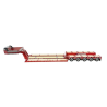 Hydraulischer 8-Achs Tiefbettauflieger mit Pendelachse 1:14