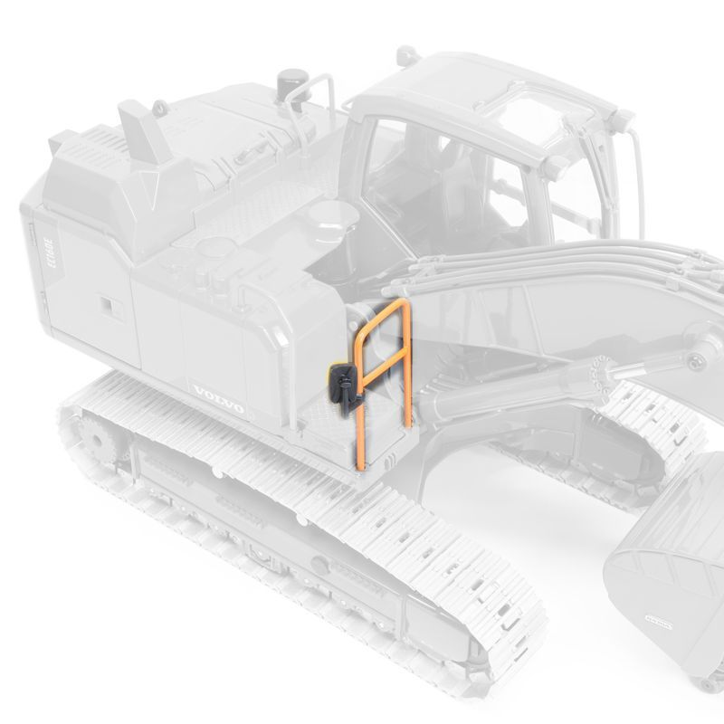 Geländer mit Spiegel rechts für Volvo EC160E
