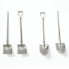 Metal wheelbarrow set with 2 spade and 2 shovel 1:14