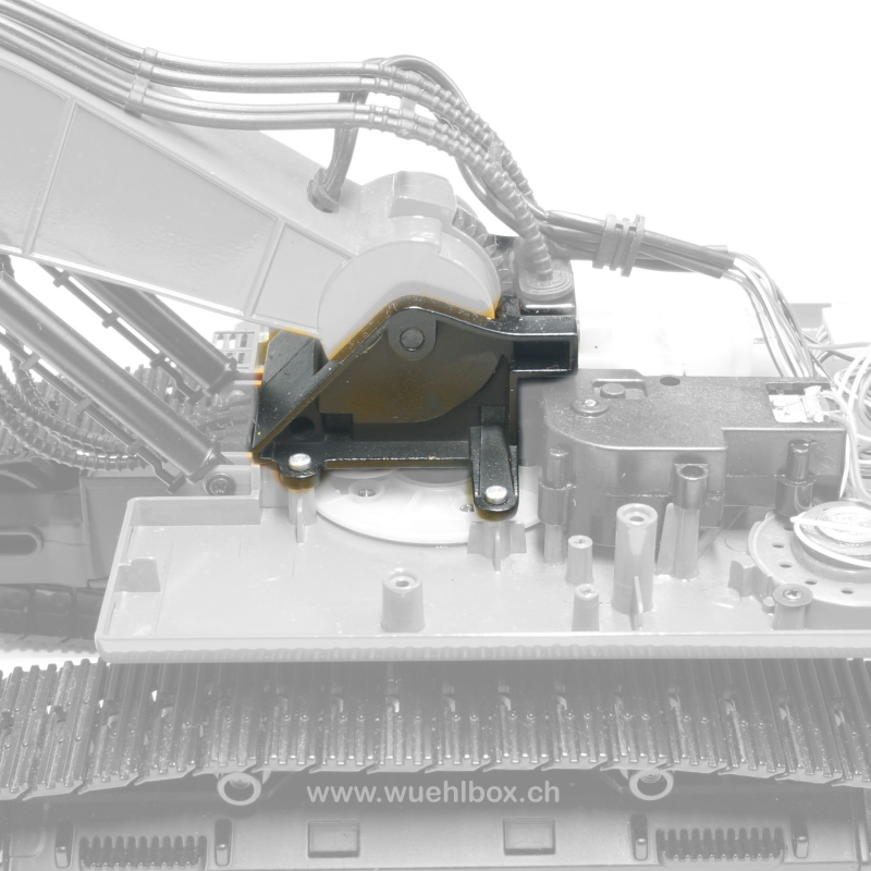 worm drive main arm Huina 580 V1-V4