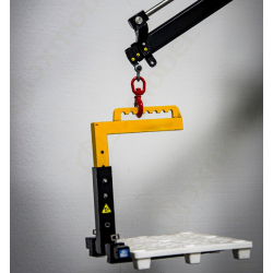 Metal crane fork for pallets 1:14