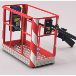 Work basket for crane 1:14 made of metal