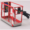 Work basket for crane 1:14 made of metal