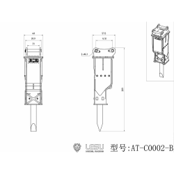Lesu Hydraulic demolition hammer 1:14